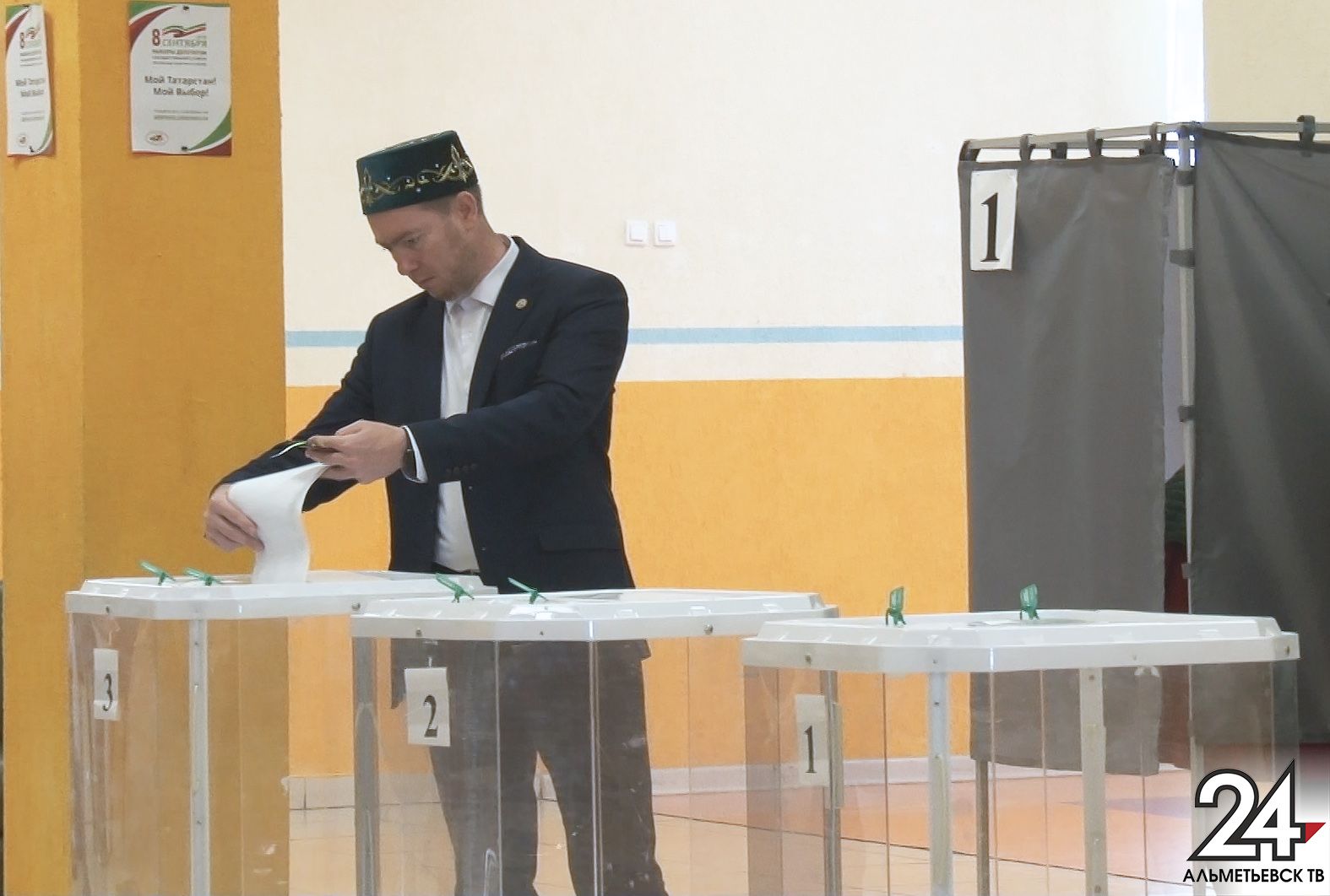 В единый день голосования в Альметьевске открылись 60 избирательных участков