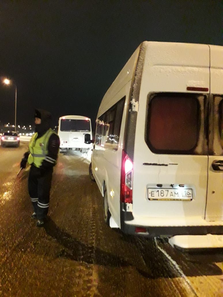 В Альметьевском районе во время операции «Тоннель» проверили 55 автобусов