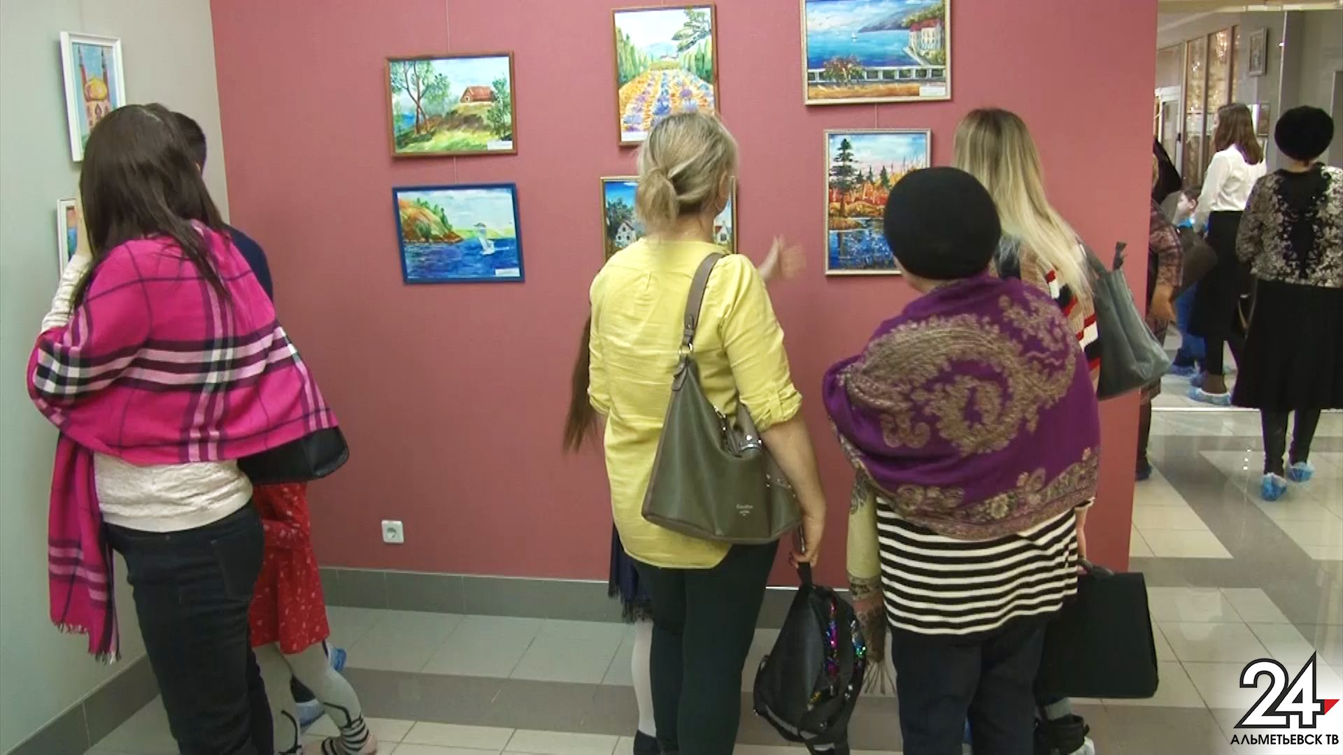 Выставка художников-любителей открылась в альметьевской картинной галерее