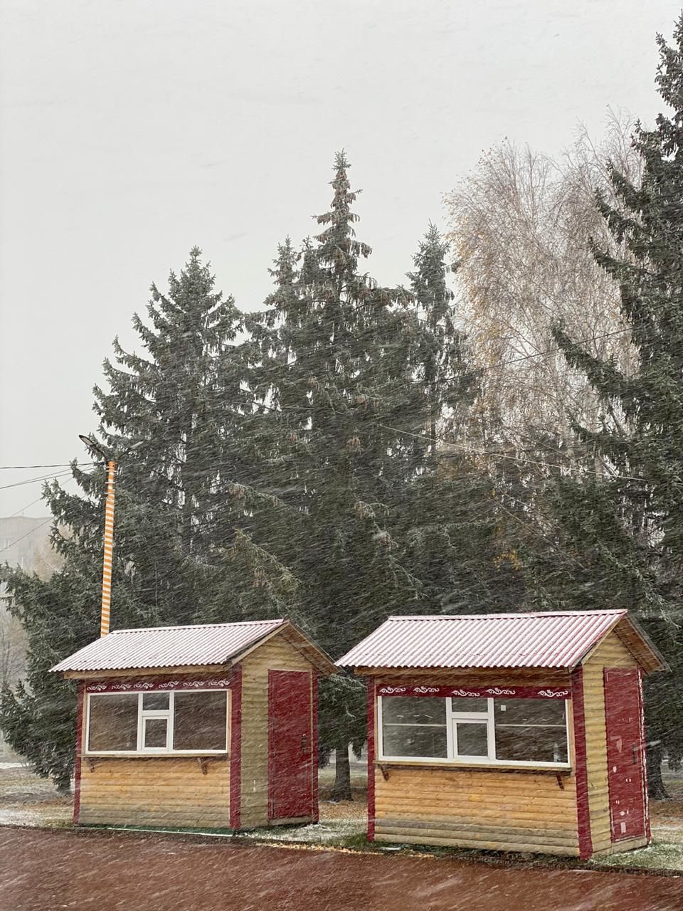 В Альметьевске прогнозируется слабый снег