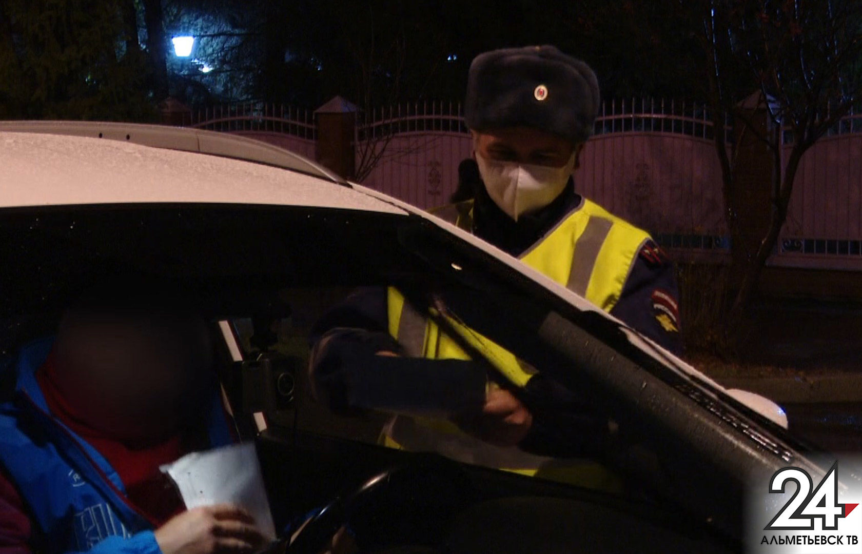 Альметьевские автоинспекторы вышли в рейд по выявлению пьяных водителей