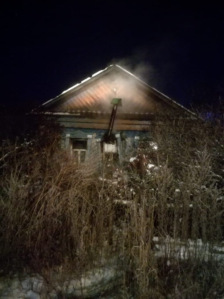 На пожаре в Альметьевске спасли мужчину