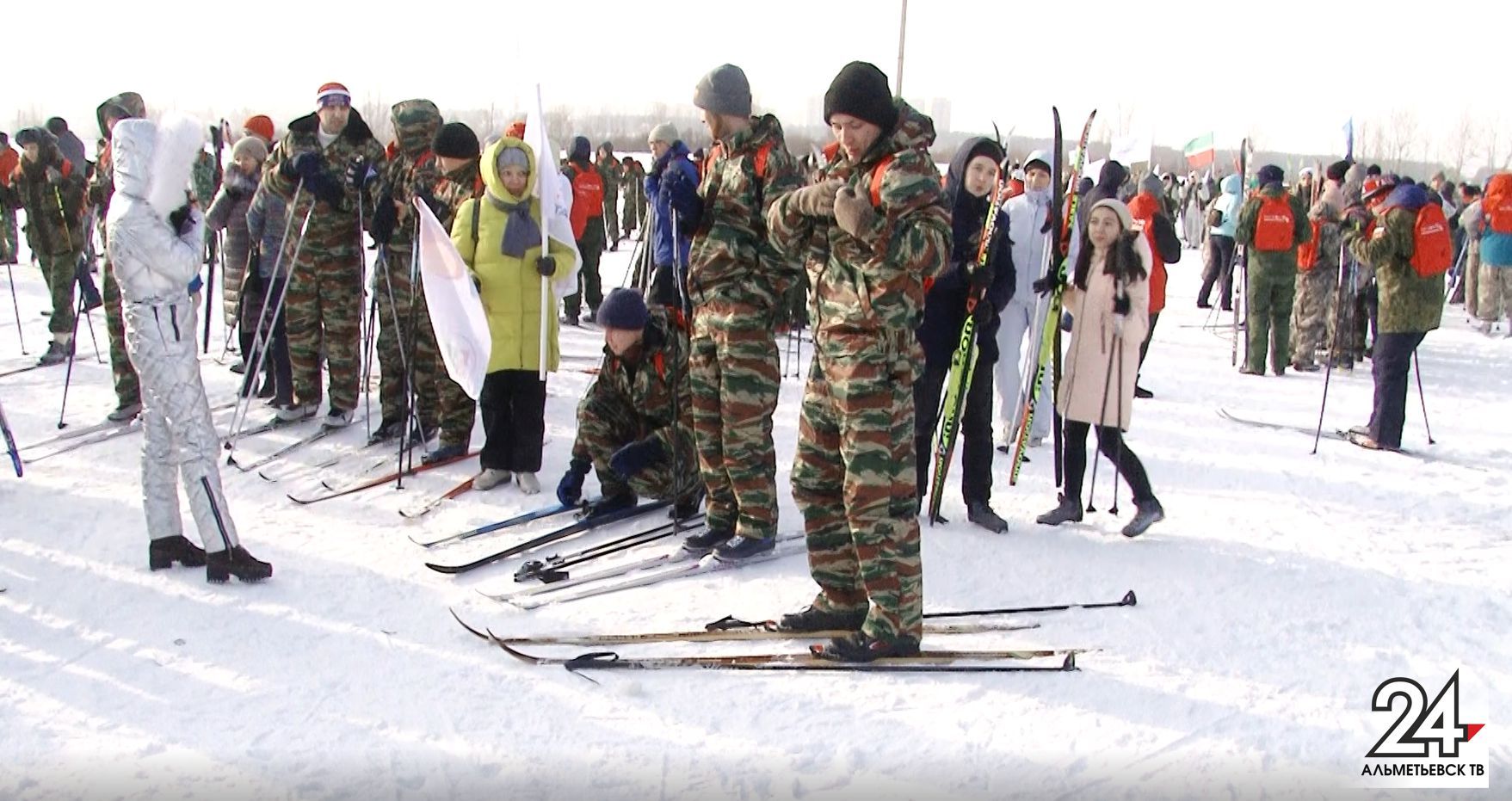 На «Лыжню России» и «Лыжню Татарстана» вышли свыше 170 тысяч татарстанцев