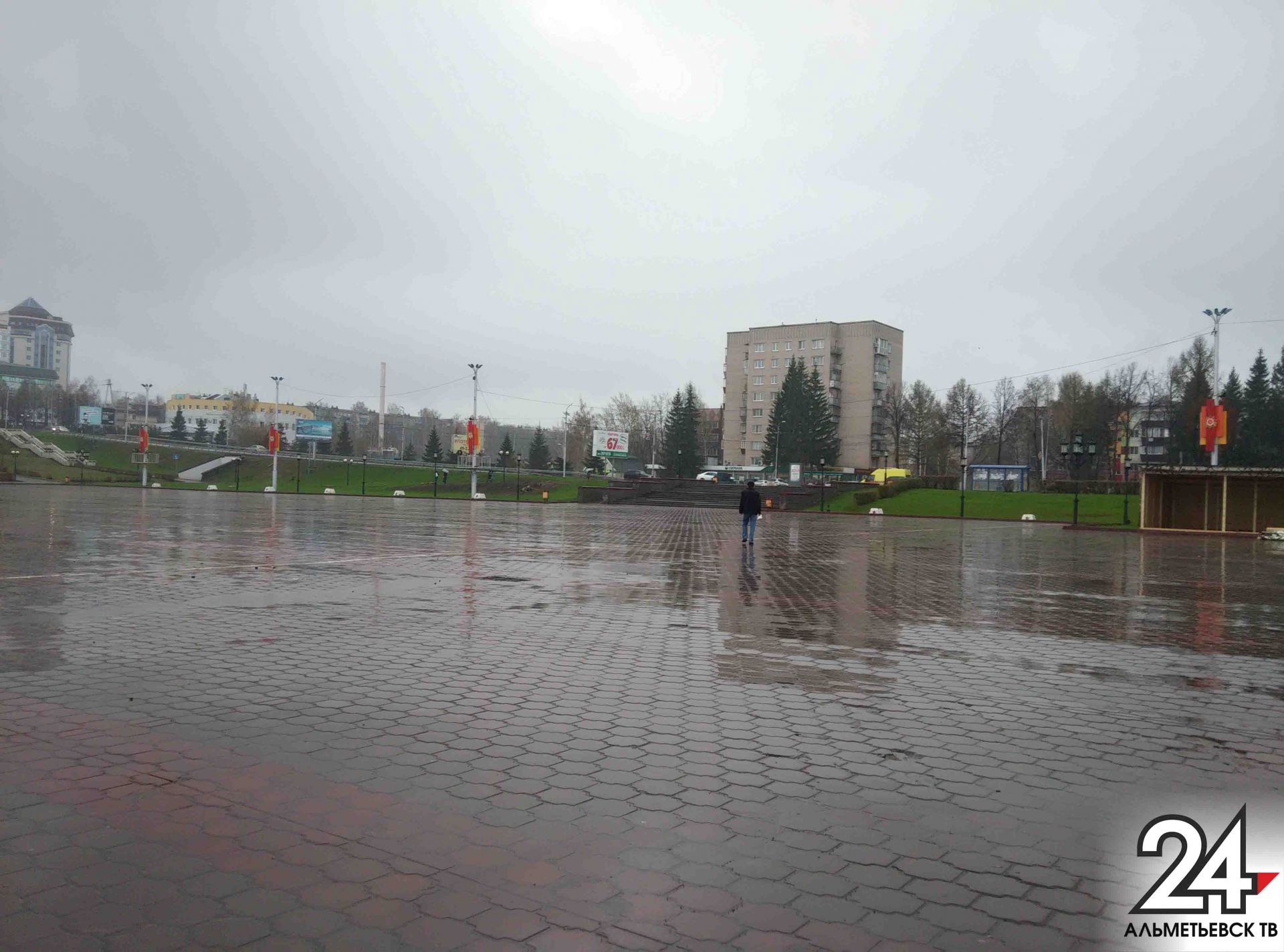 В выходные в Татарстане ожидаются дождь, мокрый снег и сильный ветер