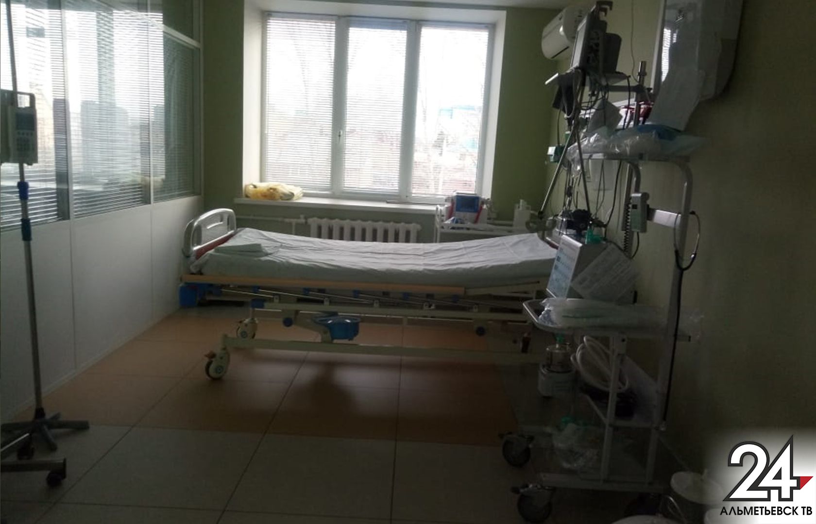 В госпитале Covid+ в Альметьевске находятся 11 человек