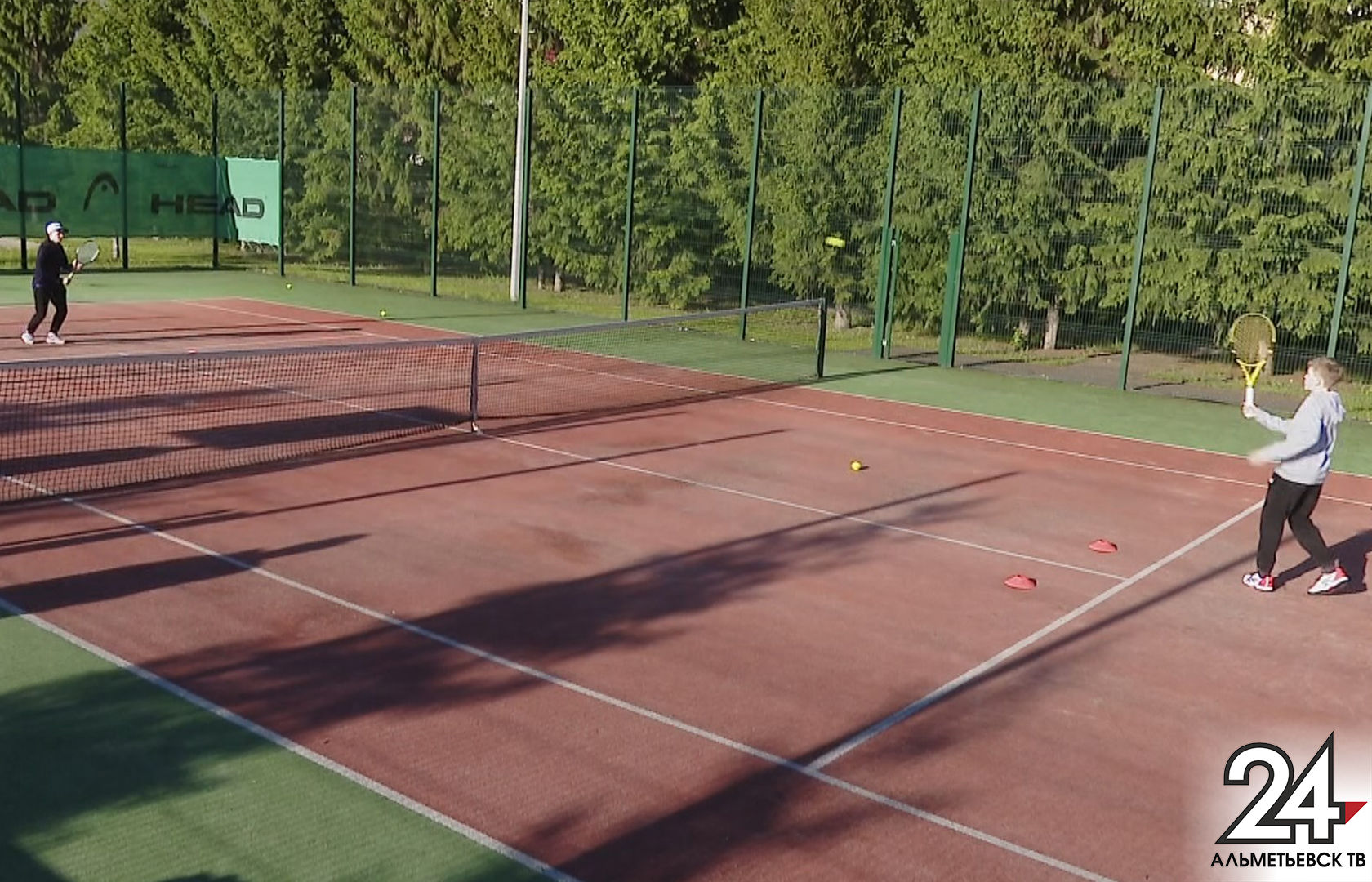 Альметьевские теннисисты возобновили тренировки