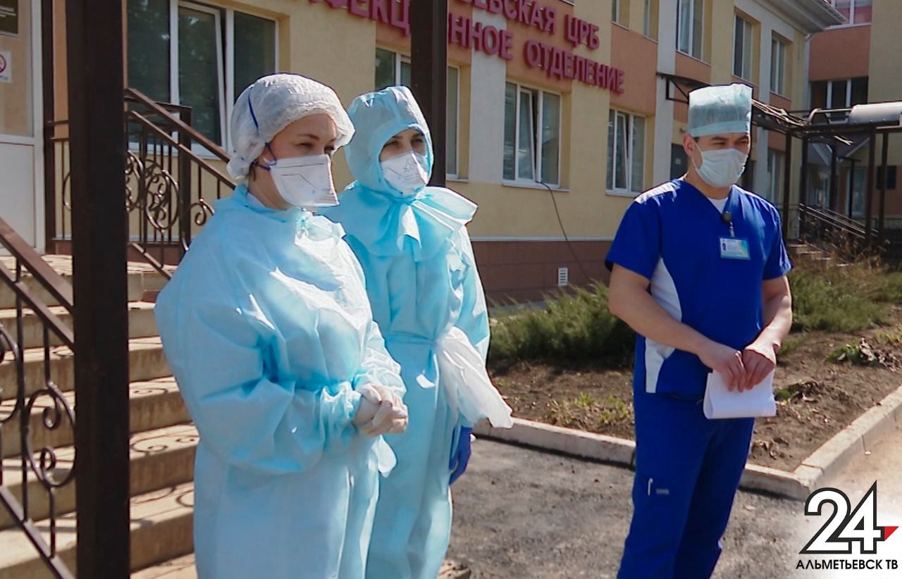В Татарстане госпитализировано 20 человек с COVID-19