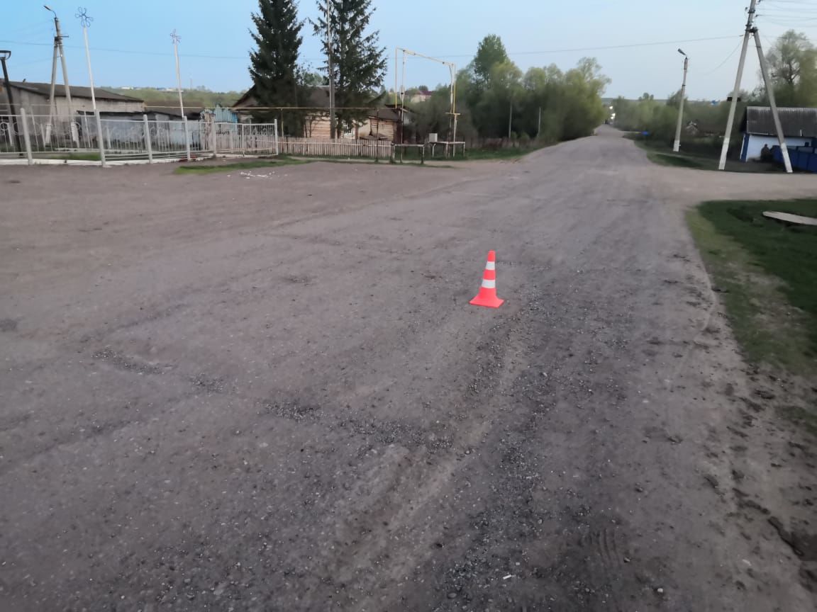 В Альметьевском районе подросток на мотоцикле сбил трехлетнего ребенка