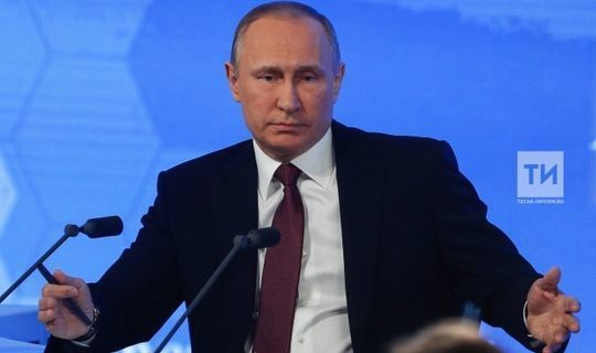 Президент России отправил поздравительную телеграмму Рустаму Минниханову