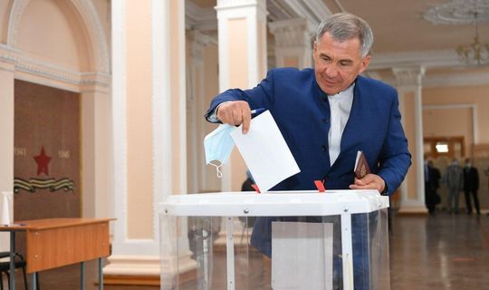 Рустам Минниханов принял участие в голосовании по поправкам к Конституции РФ