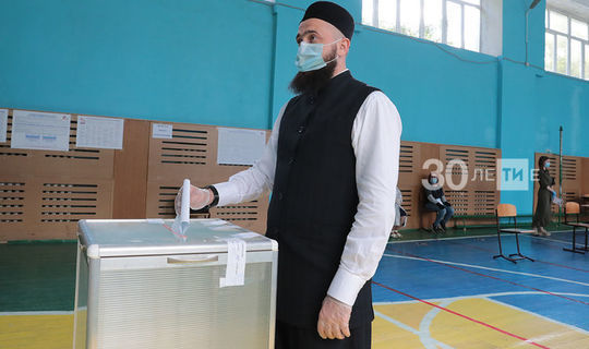 Муфтий Татарстана принял участие в голосовании по поправкам к Конституции