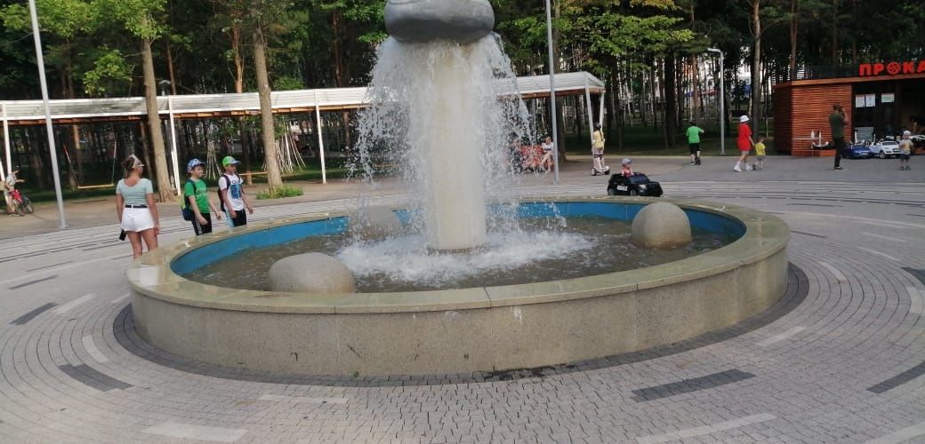 В Альметьевске заработали три фонтана