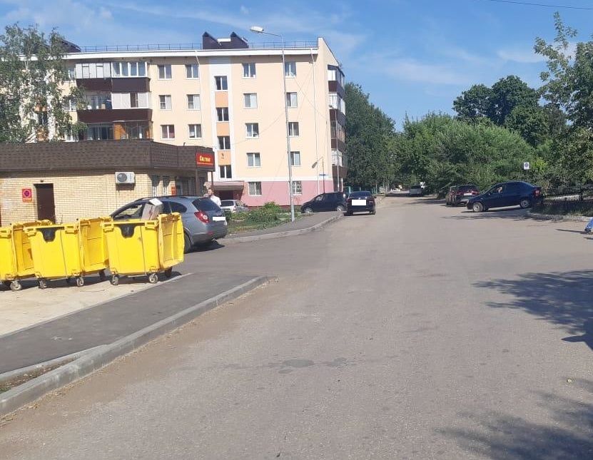 В Альметьевске водитель на Шевроле совершил наезд на ребенка-велосипедиста