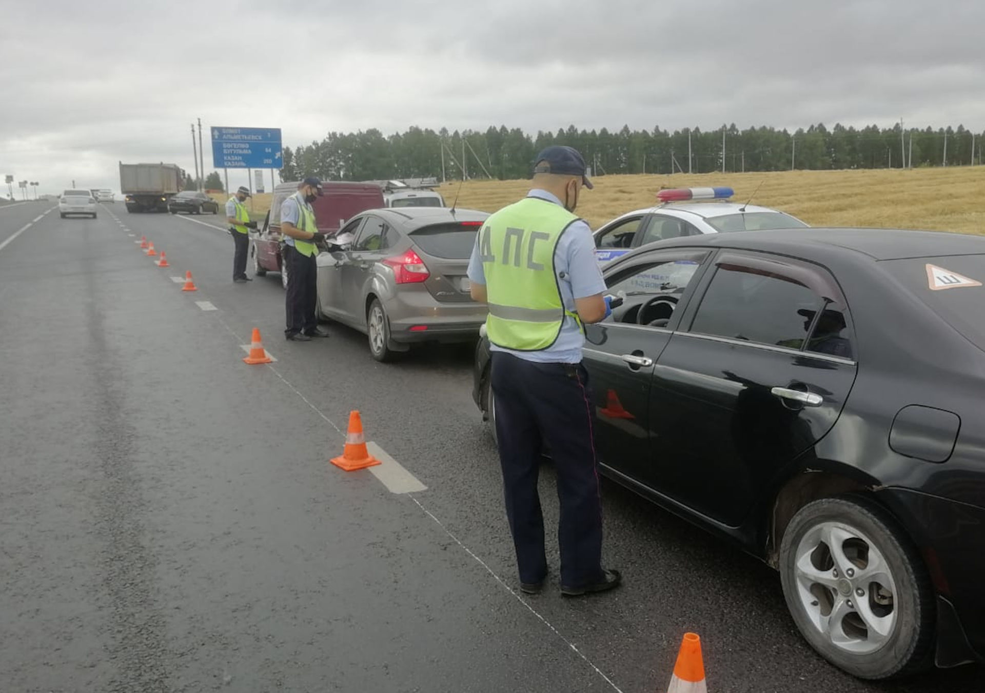 Во время «Тоннеля» в Альметьевском районе автоинспекторы выявили 10 нарушений ПДД