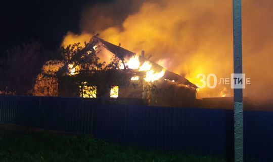 Жителя Альметьевского района подозревают в поджоге частного дома и убийстве