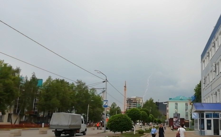 В Татарстане ожидается град и сильный ветер