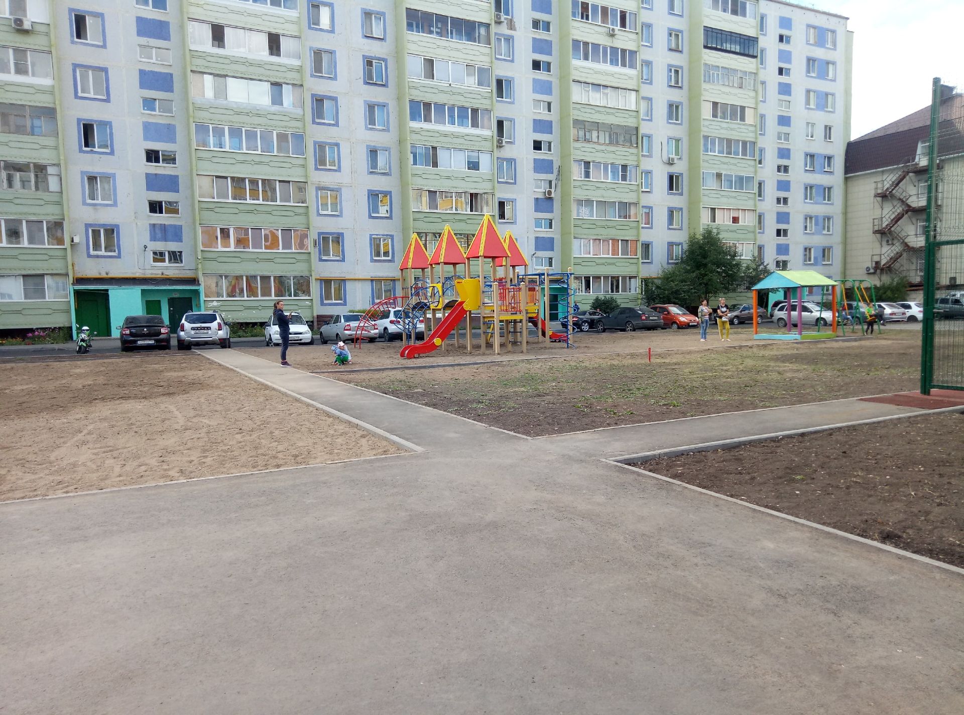 Детские площадки по программе «Наш двор» в Альметьевске появятся осенью