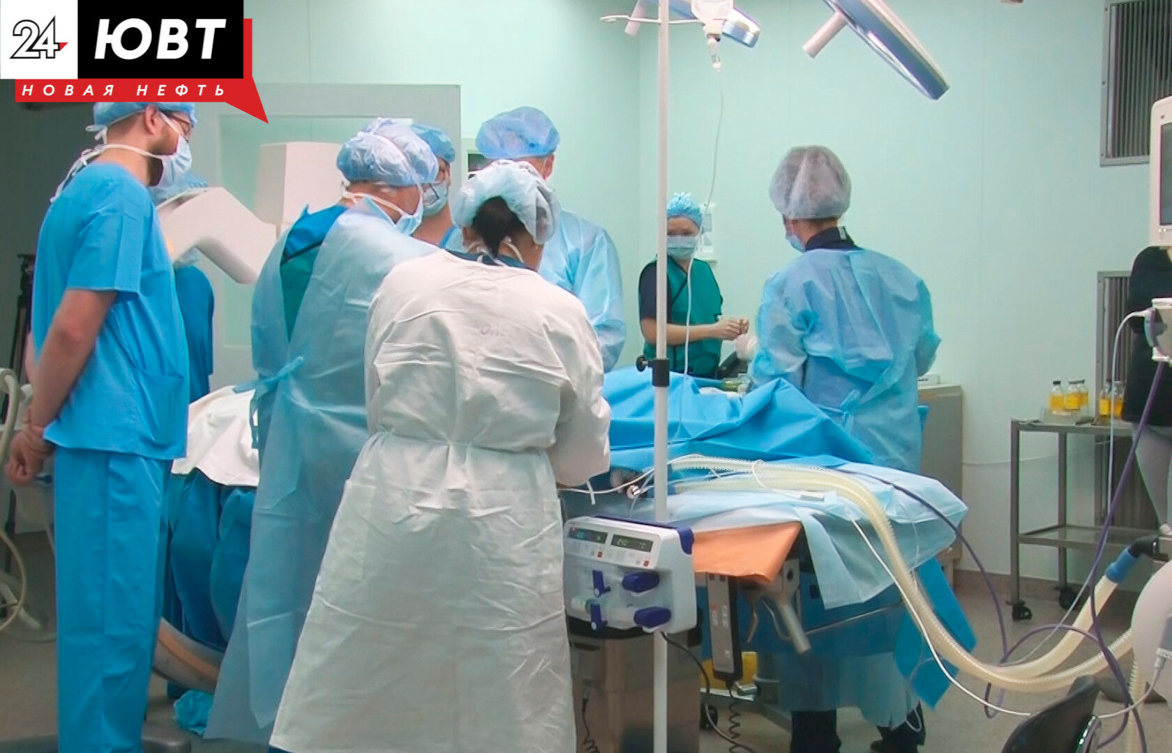 Татарстанским врачам удалось убрать 10-сантиметровую опухоль из сердца пациента