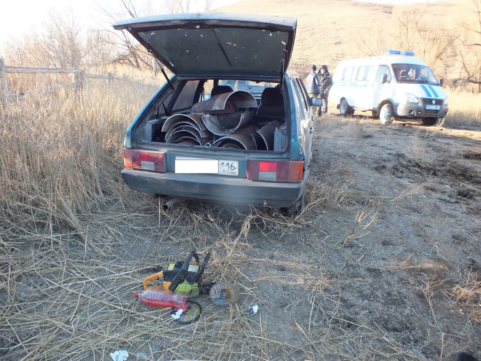 В Бугульме полицейские задержали троих братьев, подозреваемых в краже металлолома