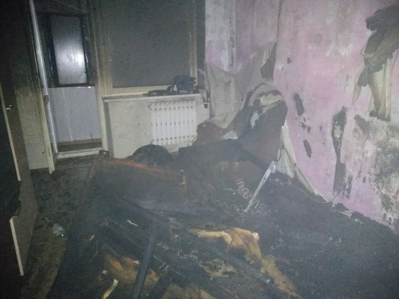 В Альметьевске на пожаре погиб 40-летний мужчина