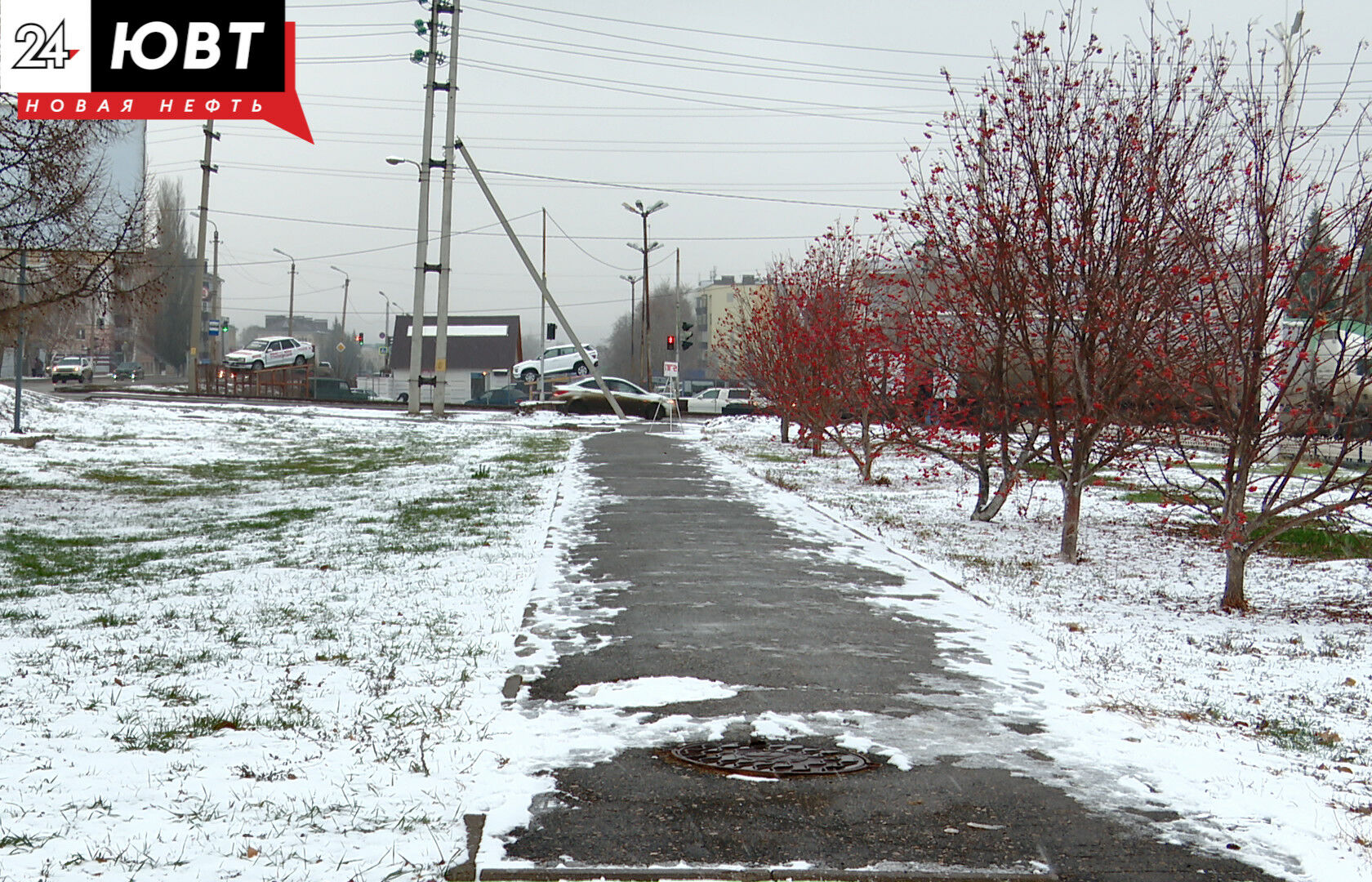 В Татарстане обещают мокрый снег и слабую метель