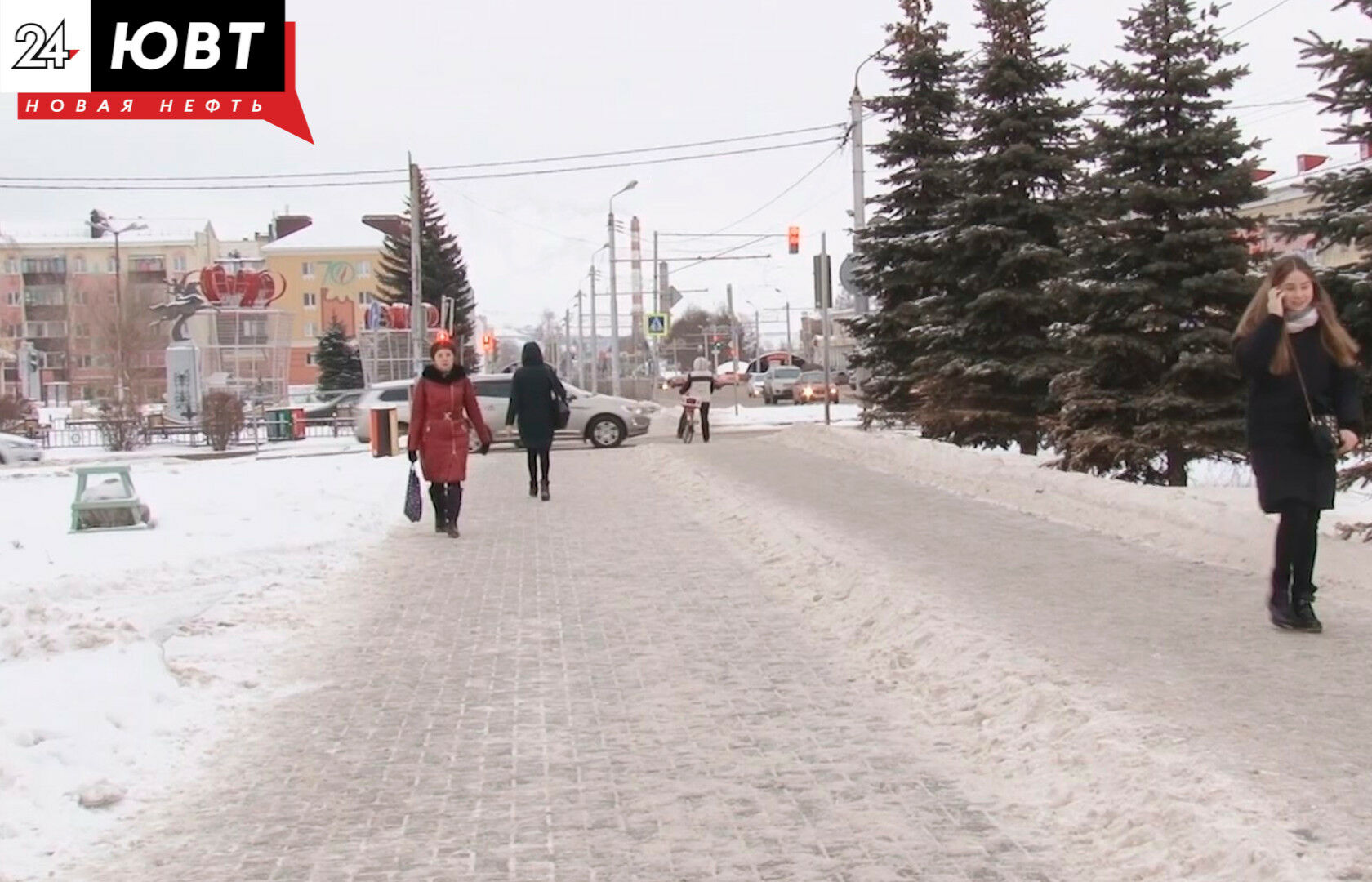 Татарстанцев предупреждают о 30-градусных морозах