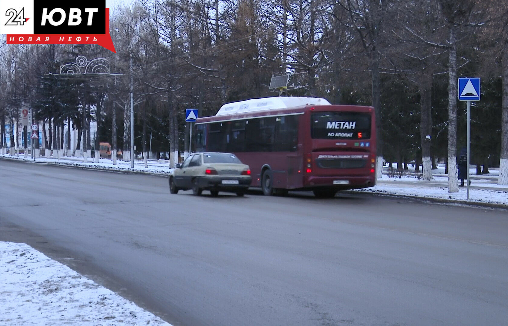 В Альметьевске 1 января автобусы начнут ездить с 10 утра