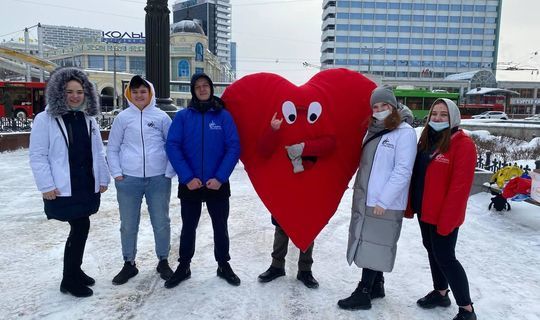 Татарстанцы получили валентинки с надписью «Я люблю Россию»