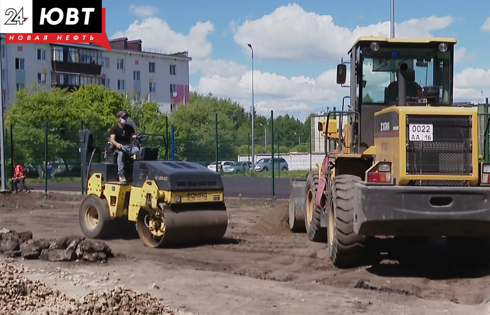 В Татарстане в 2021 году в рамках программы «Наш двор» благоустроят 1074 придомовые территории