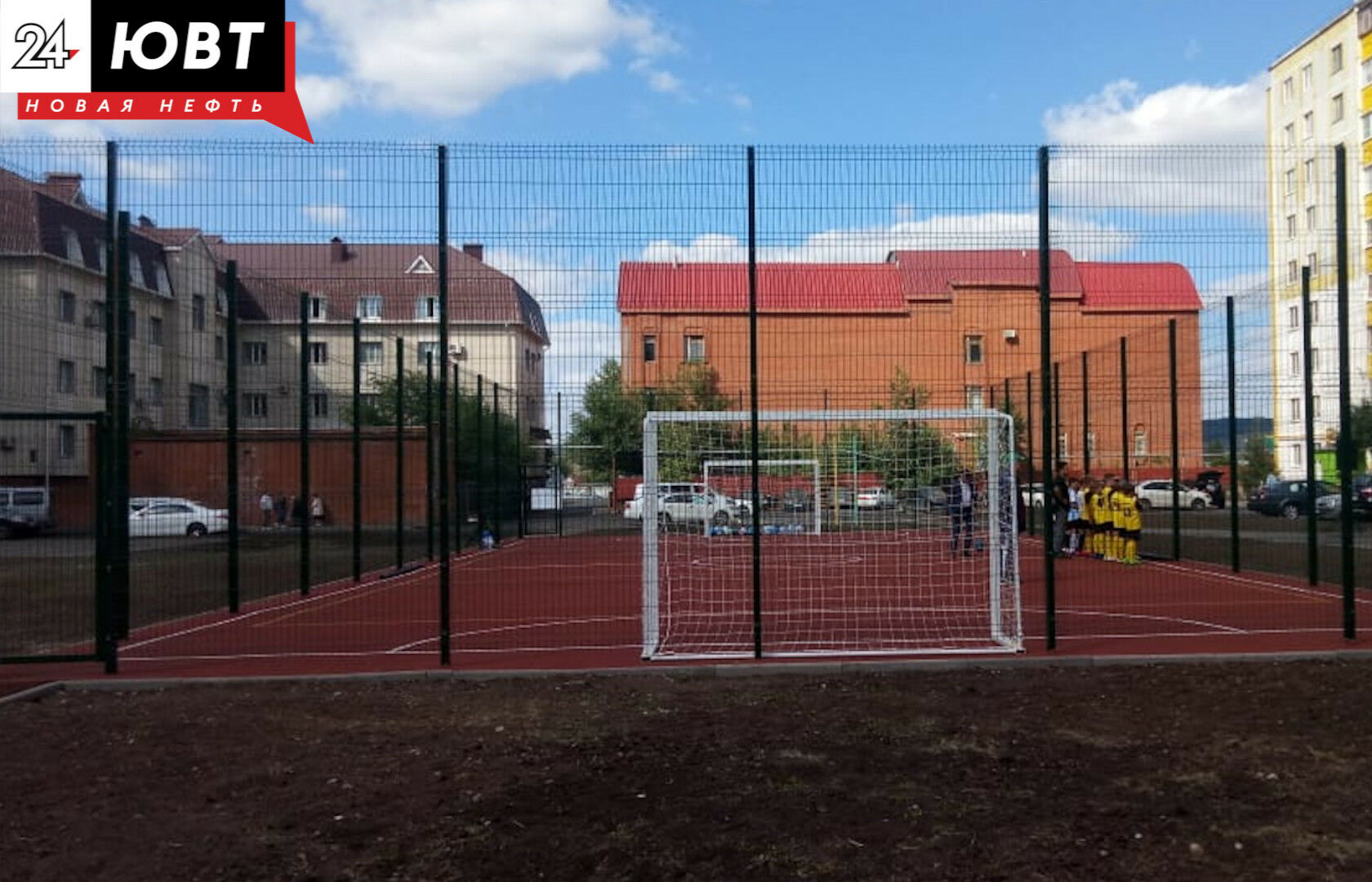 В Альметьевске построят крытый футбольный манеж на улице Шевченко