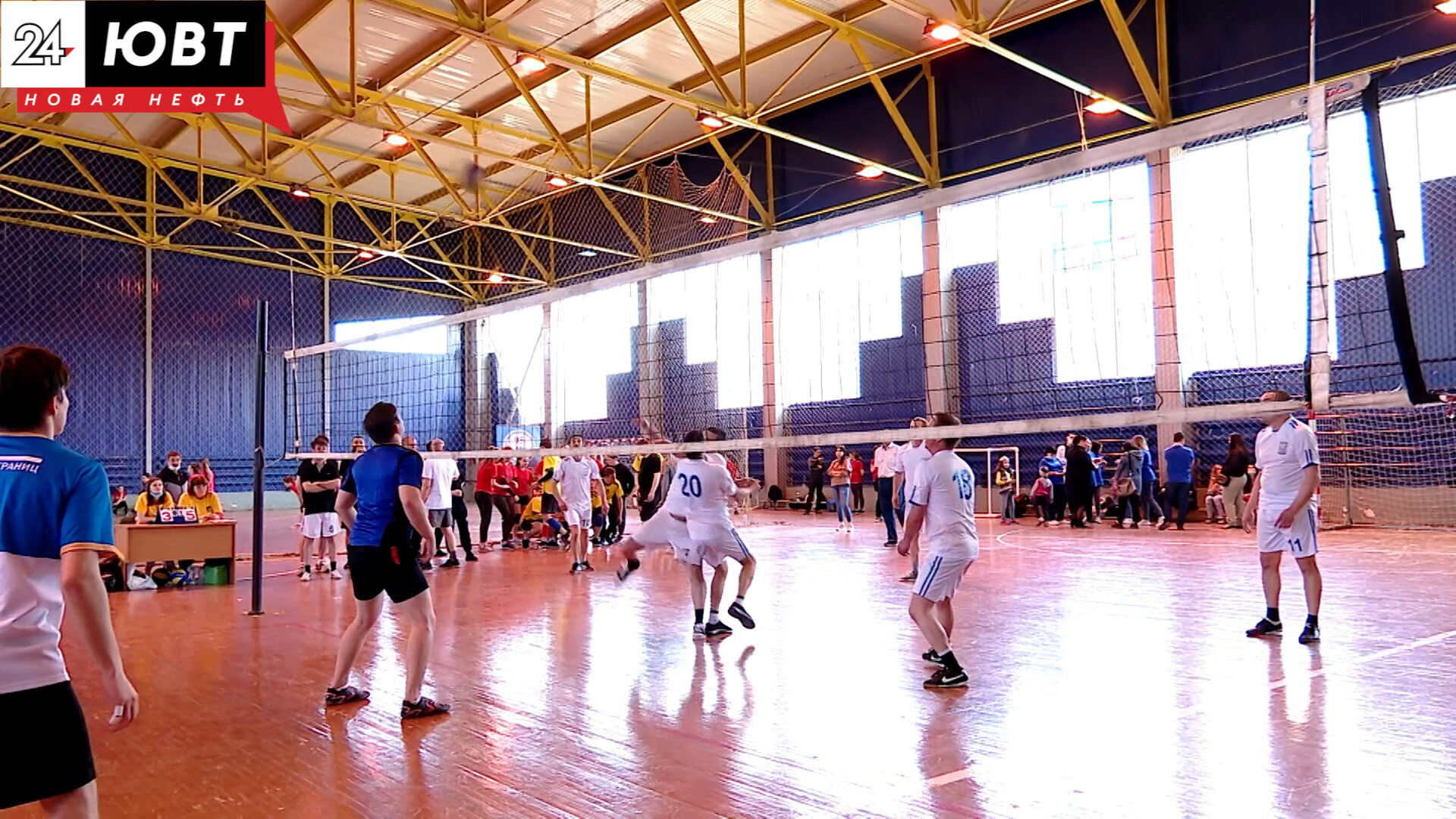 В Альметьевске прошли первые соревнования по волейболу среди глухих и слабослышащих