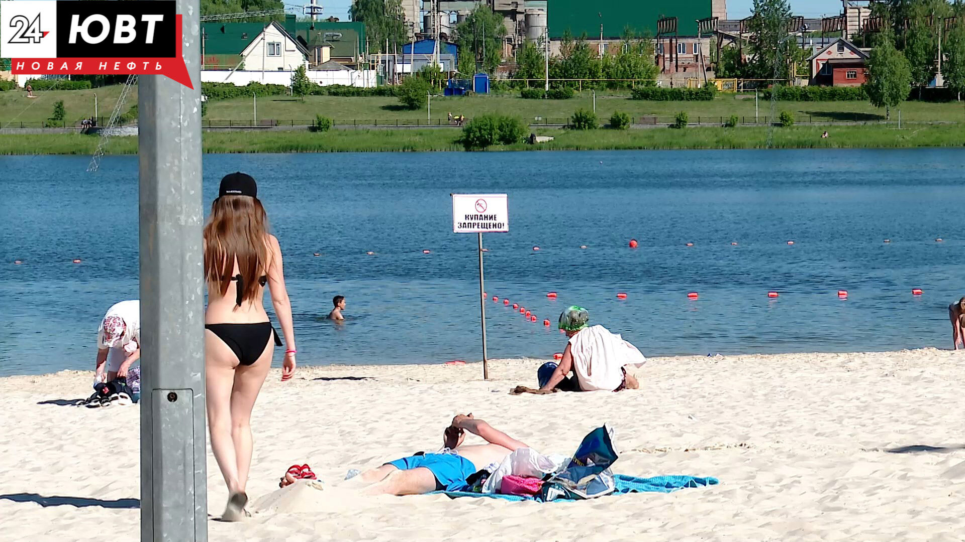 В Альметьевске ждут результатов проб воды и песка с городского пляжа