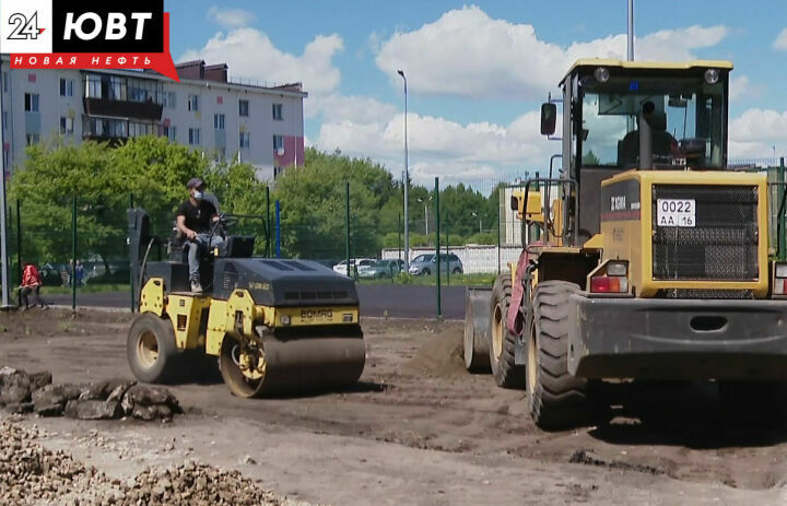 В 329 дворах 34 районов Татарстана ведутся работы по программе «Наш двор»