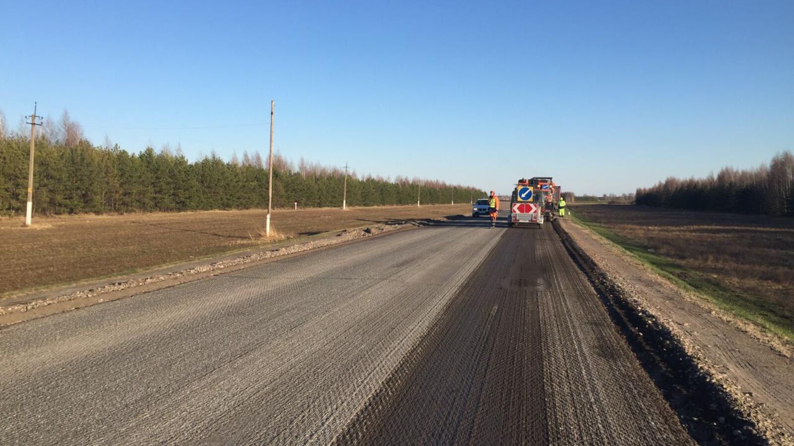 В Татарстане начался ремонт автодороги Столбище — Атабаево