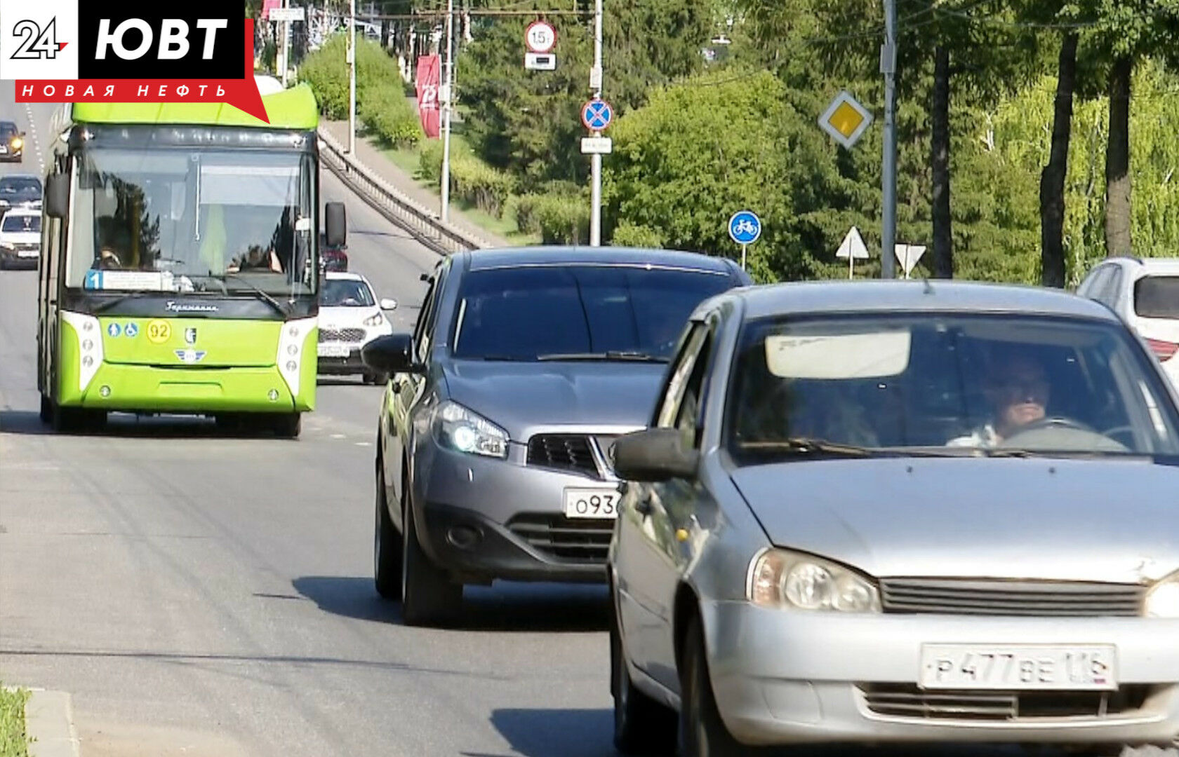 В День Победы в Альметьевске троллейбусы будут ездить по измененному маршруту