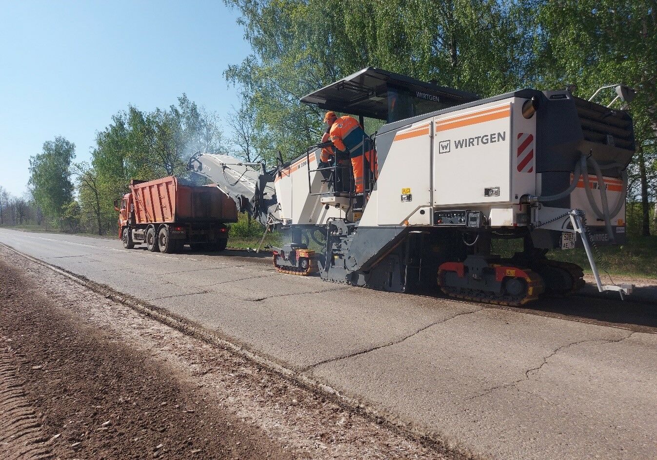 В Татарстане начался ремонт региональной дороги Русский Акташ – Азнакаево