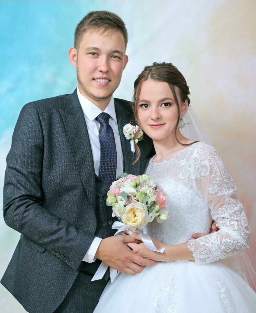 В Альметьевском ЗАГСе для пары провели церемонию бракосочетания на татарском языке