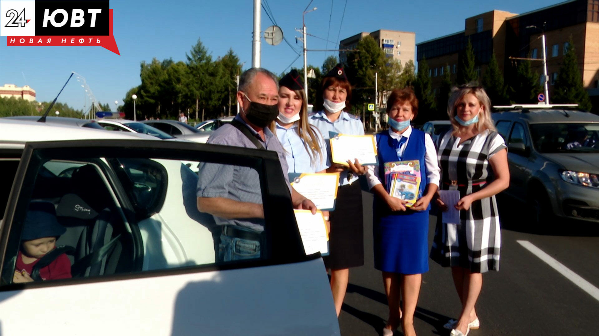 Самым дисциплинированным водителям в Альметьевске вручали подарки и благодарственные письма