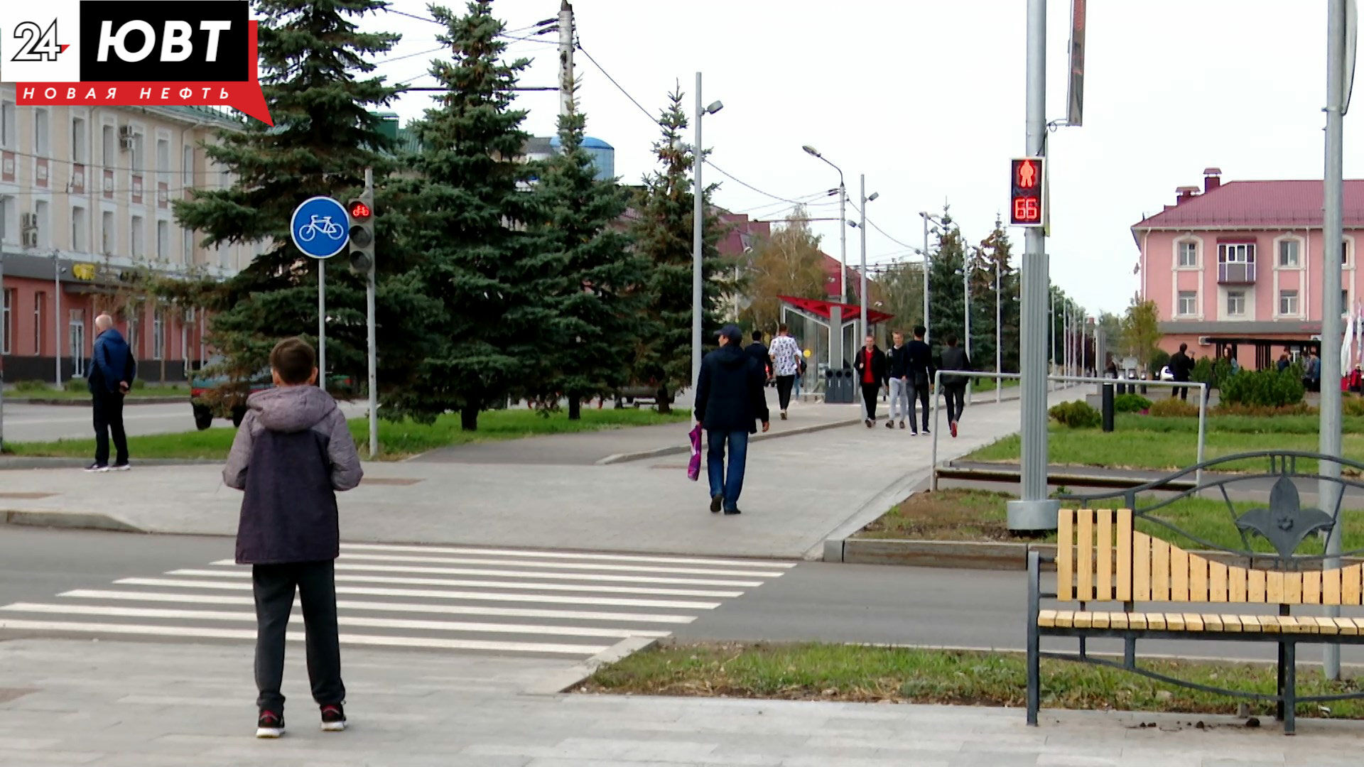 Дорожный эксперимент: в Альметьевске на светофорах изменили режим работы