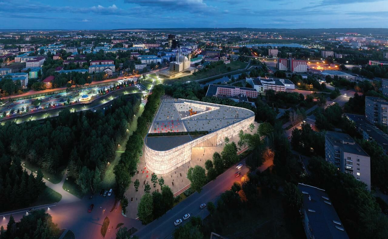 В Альметьевске построят новую картинную галерею с открытой площадкой для прогулок на крыше