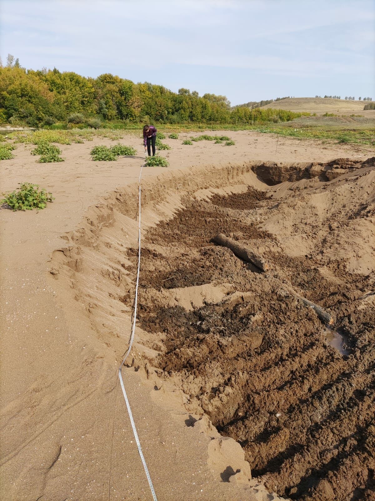 Экологи обнаружили на юго-востоке Татарстана незаконную добычу песка