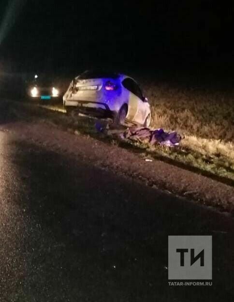 В Черемшанском районе автомобиль влетел в столб, водитель погиб