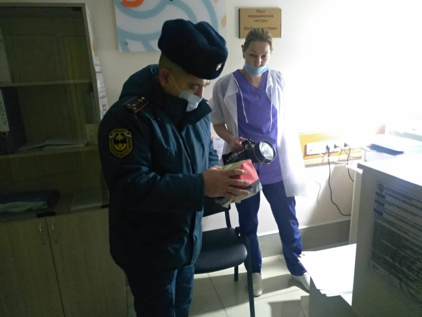 Инспекторы Госпожнадзора проверяют объекты с круглосуточным пребыванием людей в Альметьевске