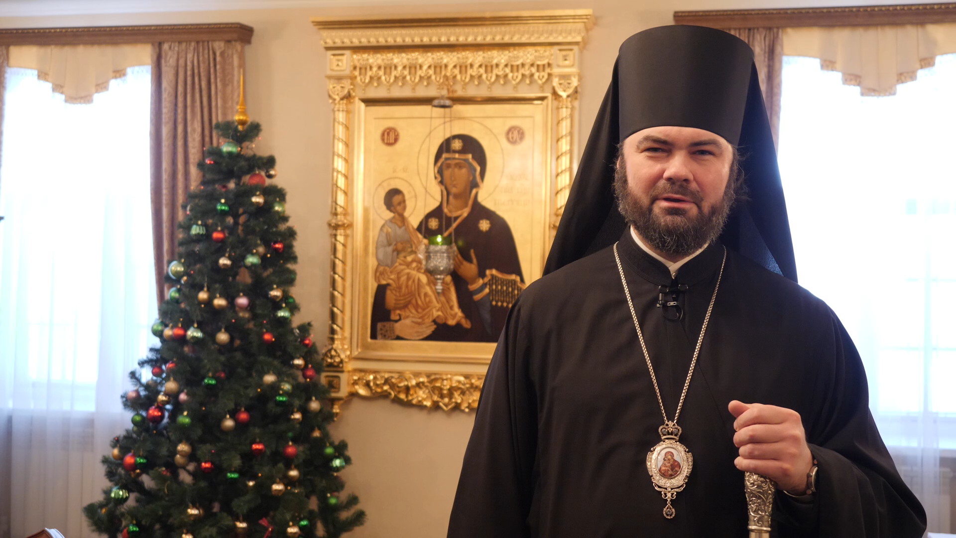 Владыка Мефодий, епископ Альметьевский и Бугульминский, поздравил православных верующих с Рождеством Христовым
