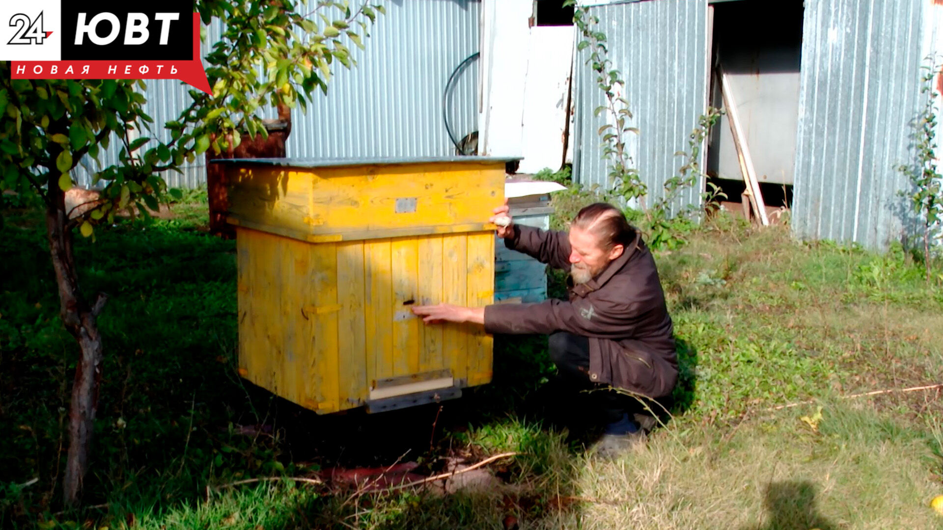 Пчеловод из Альметьевского района передал мобилизованным 135 килограммов меда