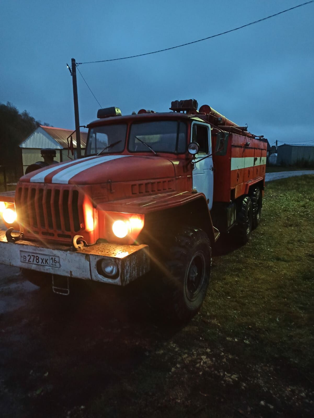 В Бугульминском районе женщина выбежала из загоревшегося дома, услышав звук пожарного извещателя