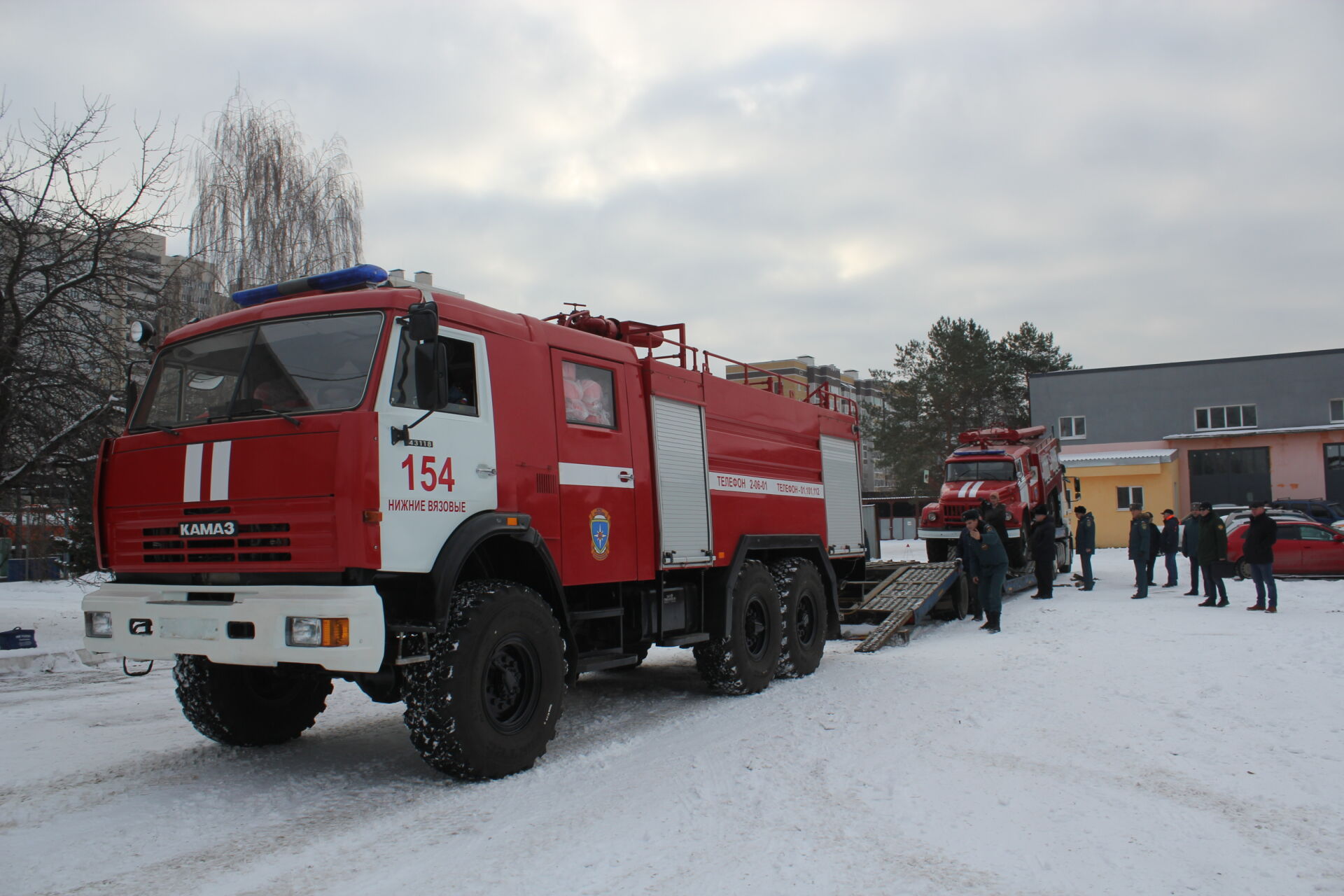 Татарстан передал ЛНР два пожарных автомобиля