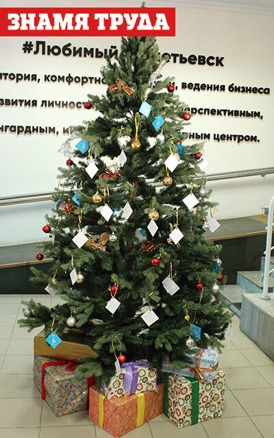 В Альметьевске стартовала акция, которая даст возможность детям получить новогодний подарок от Деда Мороза