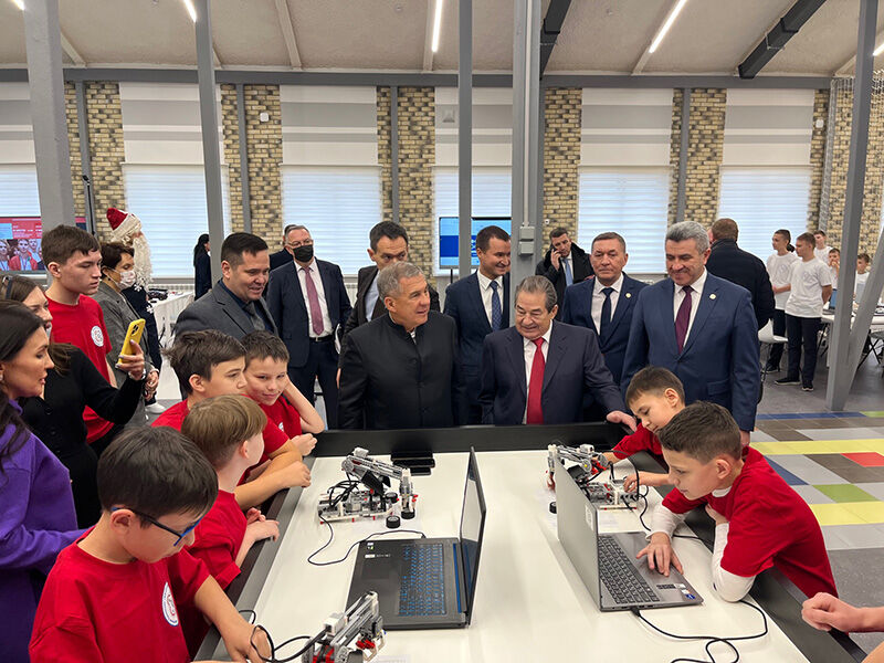 В Альметьевске состоялось открытие второй очереди детского технопарка «Кванториум» – Дом пионеров»