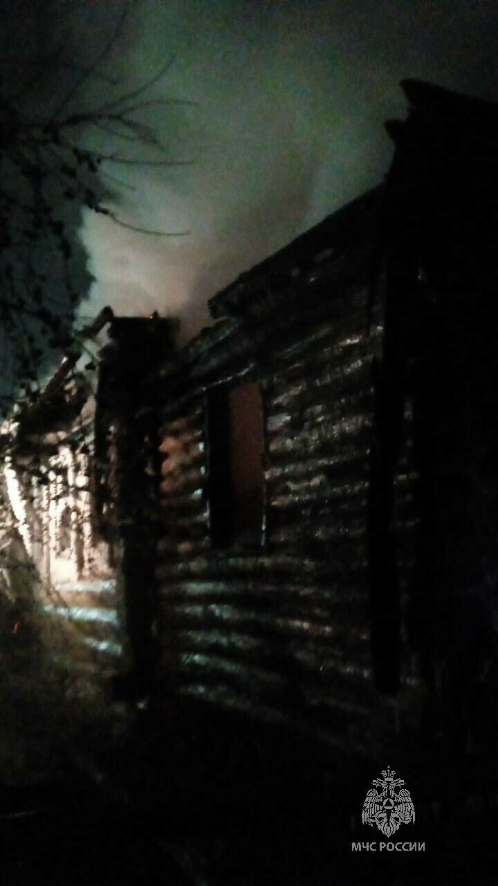В Татарстане в пожаре погибли два человека
